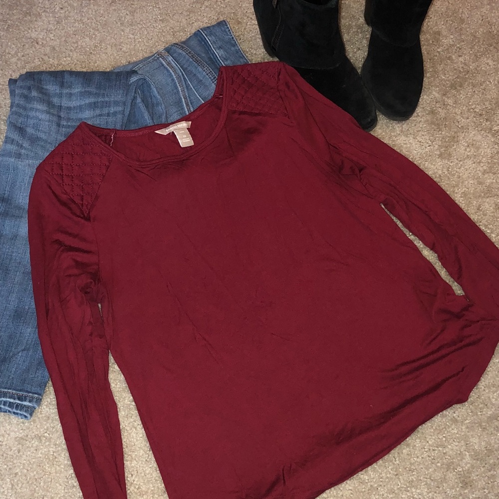 🔥🔥 Banana Republic Long Sleeve Top 🔥🔥